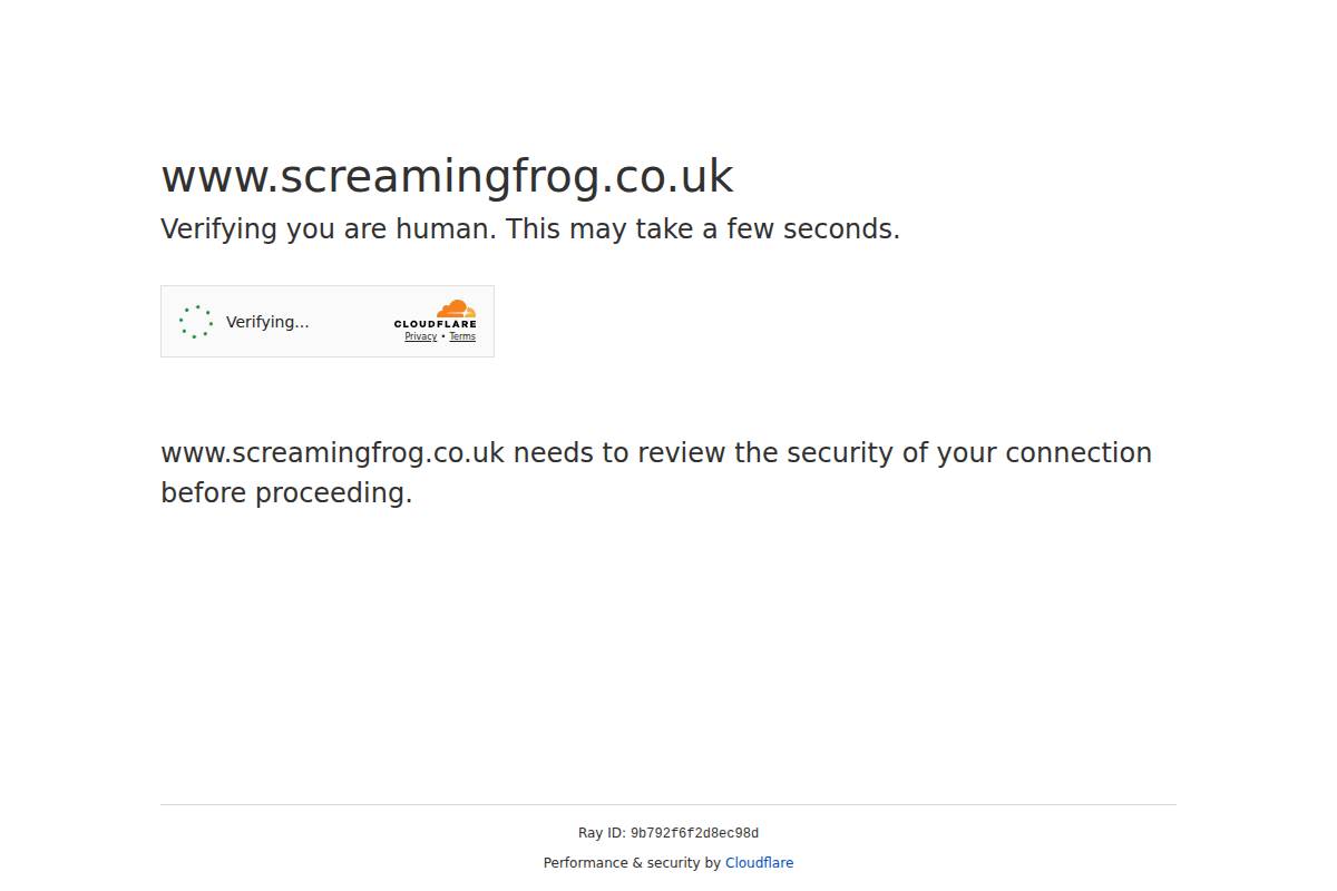 Screaming Frog SEO Spider