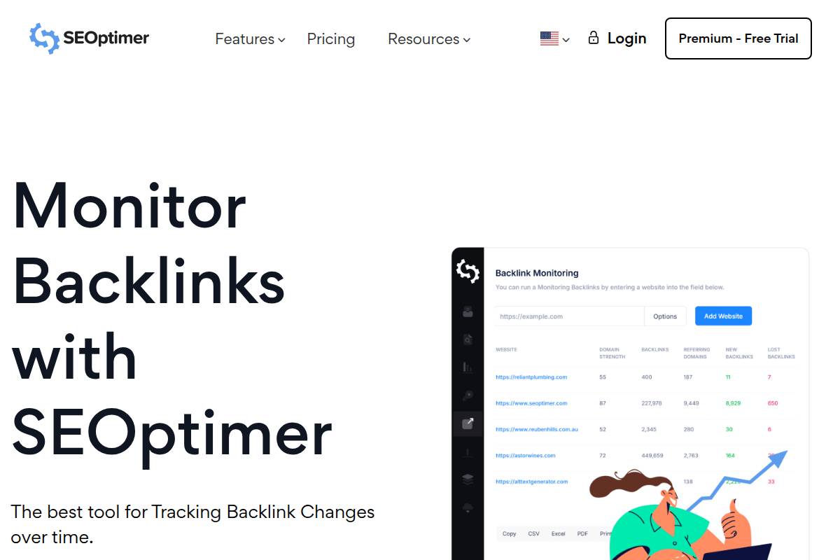 Monitor Backlinks